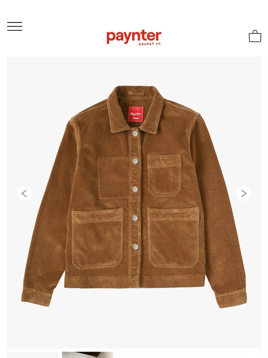 Paynter Jacket Co. Jackets & Blazers - Paynter Jacket Co. Batch No. 11 Corduroy Chore Jacket, NWOT, S